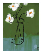 Load image into Gallery viewer, "Green Glass Still Life" Giclée Print, 8" x 10"
