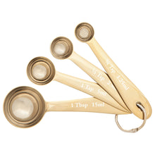 Load image into Gallery viewer, Gold Measuring Spoons, Set of 4
