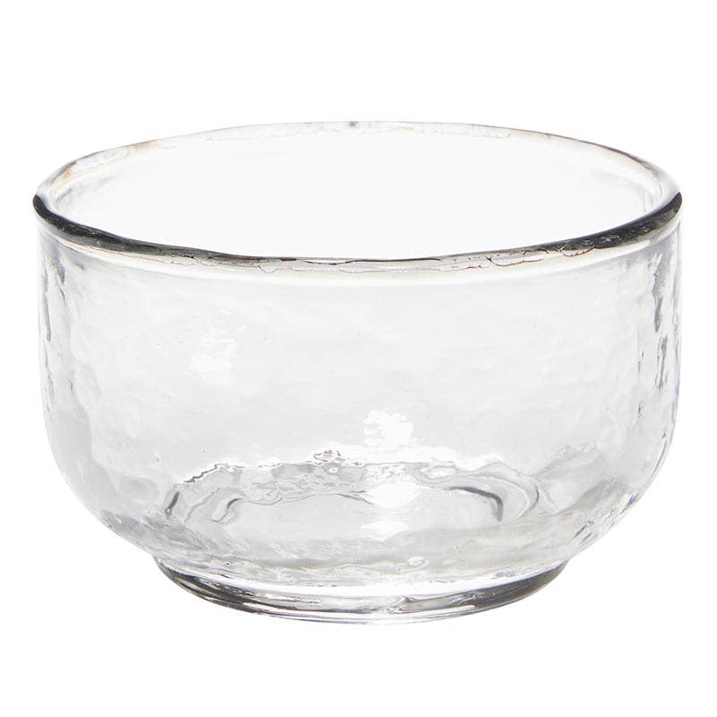 Hammered Glass Bowl, Medium