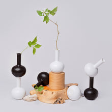 Load image into Gallery viewer, Semi-Matte Mini Vase 6, Black

