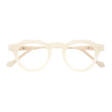 Load image into Gallery viewer, &quot;Dario&quot; Blue Light Readers, Ivory/Gold

