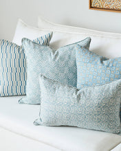 Load image into Gallery viewer, Kyoto Pillow, Fresh Azure - 20&quot;
