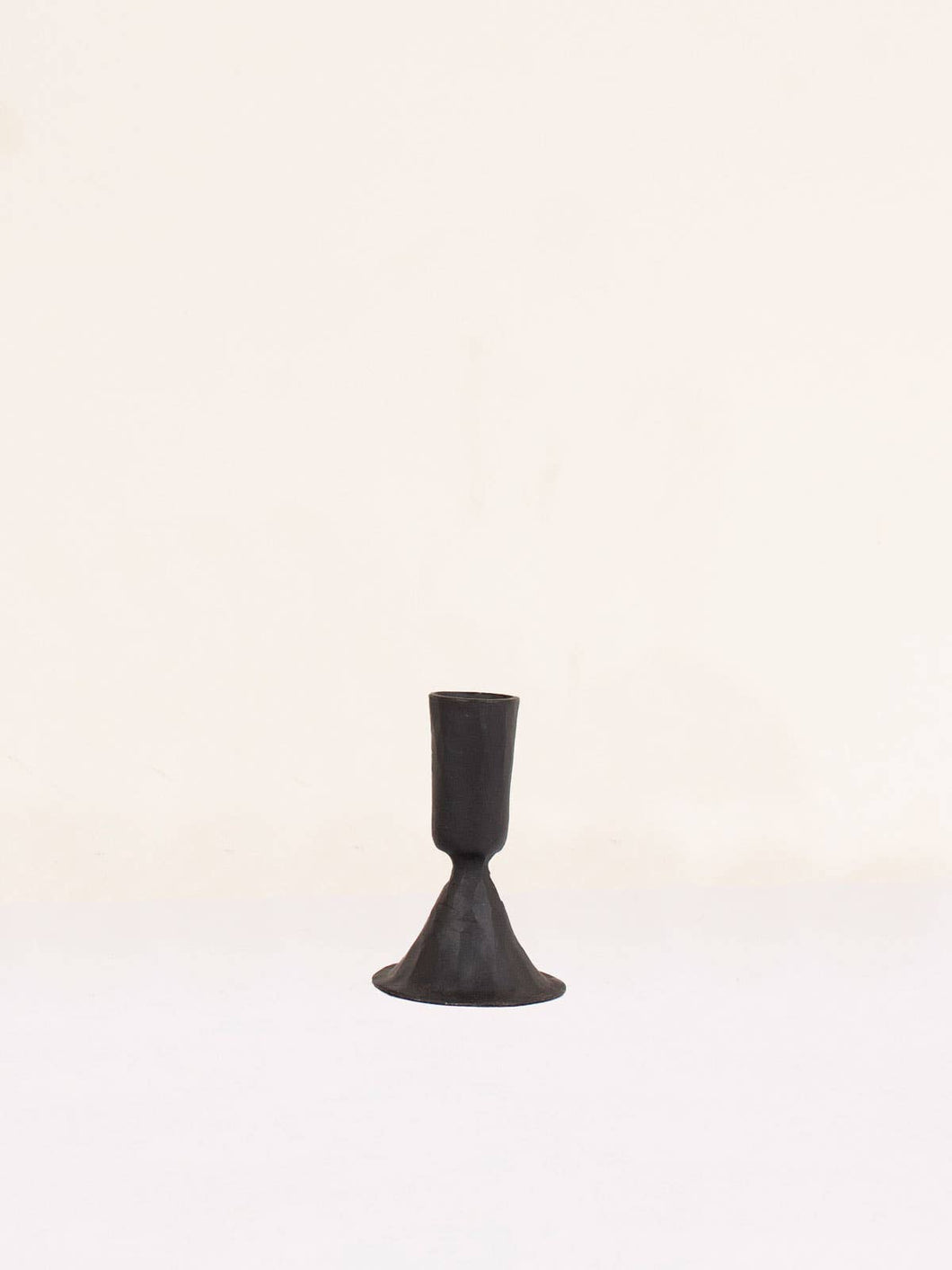 Austen Black Candle Holder, Small