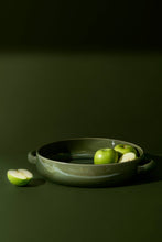 Load image into Gallery viewer, Stoneware Serving Plate with Handles, Matte White
