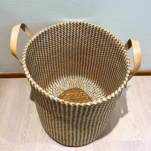 Handwoven Sedge Basket, Medium