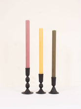 Load image into Gallery viewer, Austen Black Candle Holder, Small
