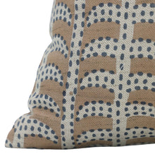 Load image into Gallery viewer, Garud Block Print Linen-Blend Pillow, 20&quot;
