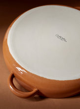 Load image into Gallery viewer, Stoneware Serving Plate with Handles, Matte White
