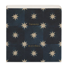 Load image into Gallery viewer, Navy Star Tile | Square - Safety Matches 🎄
