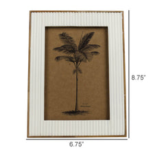 Load image into Gallery viewer, 5" x 7" Carved Frame, Ivory &amp; Teak
