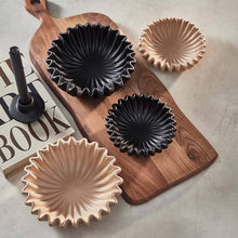 Load image into Gallery viewer, Fluted Porcelain Bowls, Set of 2
