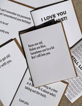 Load image into Gallery viewer, You're A Lot - Love Card
