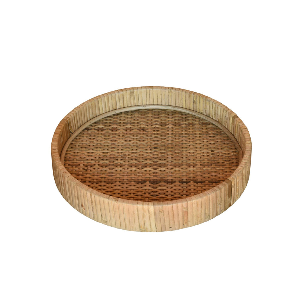 Cayman Rattan Tray, Small