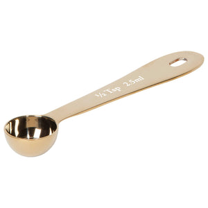 Gold Measuring Spoons, Set of 4