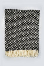 Load image into Gallery viewer, Sheep's Wool Throw,  Dry Green Swallow
