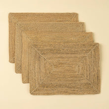 Load image into Gallery viewer, Natural Seagrass Placemats, Set of 4
