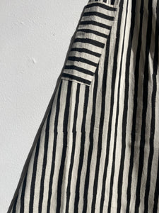 Tilda Skirt, Black Stripes, S