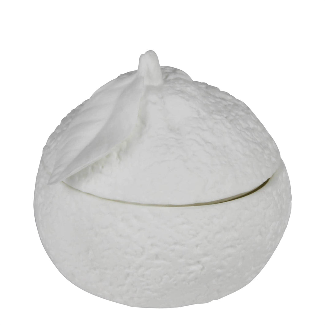 Mandarin Orange Box, Bone China