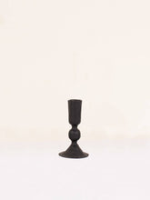 Load image into Gallery viewer, Austen Black Candle Holder, Medium
