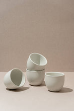 Load image into Gallery viewer, Stoneware Coffee Cup, Matte/Glazed Green
