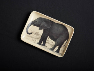 Melamine Valet Tray, Pachyderm