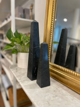 Load image into Gallery viewer, Black Marquina Obelisk, Medium
