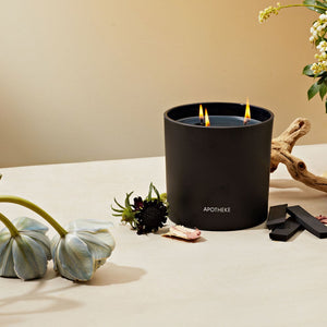 Charcoal Three-Wick Candle, 26 oz.