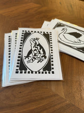 Load image into Gallery viewer, Sir Toad Hand-Printed Card
