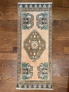 Vintage Turkish Rug - "Rayne"