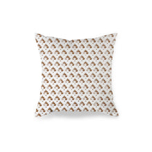 Load image into Gallery viewer, Handcrafted 20&quot; Square Pillow, Farla Desert Red
