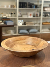 Load image into Gallery viewer, 12" Round Bowl, Natural Finish
