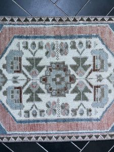 Vintage Turkish Rug - "Haley"