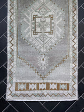 Load image into Gallery viewer, Vintage Turkish Rug - &quot;Olive&quot;
