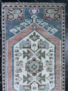 Vintage Turkish Rug - "Haley"