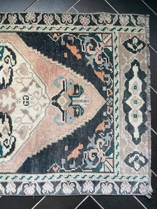 Vintage Turkish Rug - "Winter"