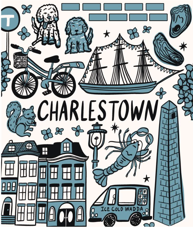 Charlestown Blanket, Blue - Monroe Exclusive