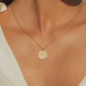 Zodiac Necklace, Virgo (August 23 - September 22)