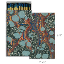 Load image into Gallery viewer, Boxed Matches, Marbled Blue
