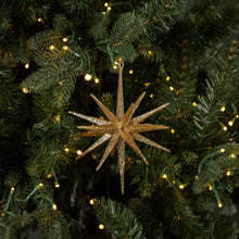 Load image into Gallery viewer, 6&quot; Gold Pointed Star Ornament
