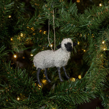 Load image into Gallery viewer, Black &amp; White Sheep Ornament
