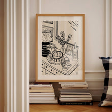 Load image into Gallery viewer, "Let's Eat!" Giclée Print, 8" x 10"
