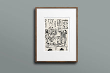 Load image into Gallery viewer, "Wall of Oddities" Giclée Print 8" x 10"
