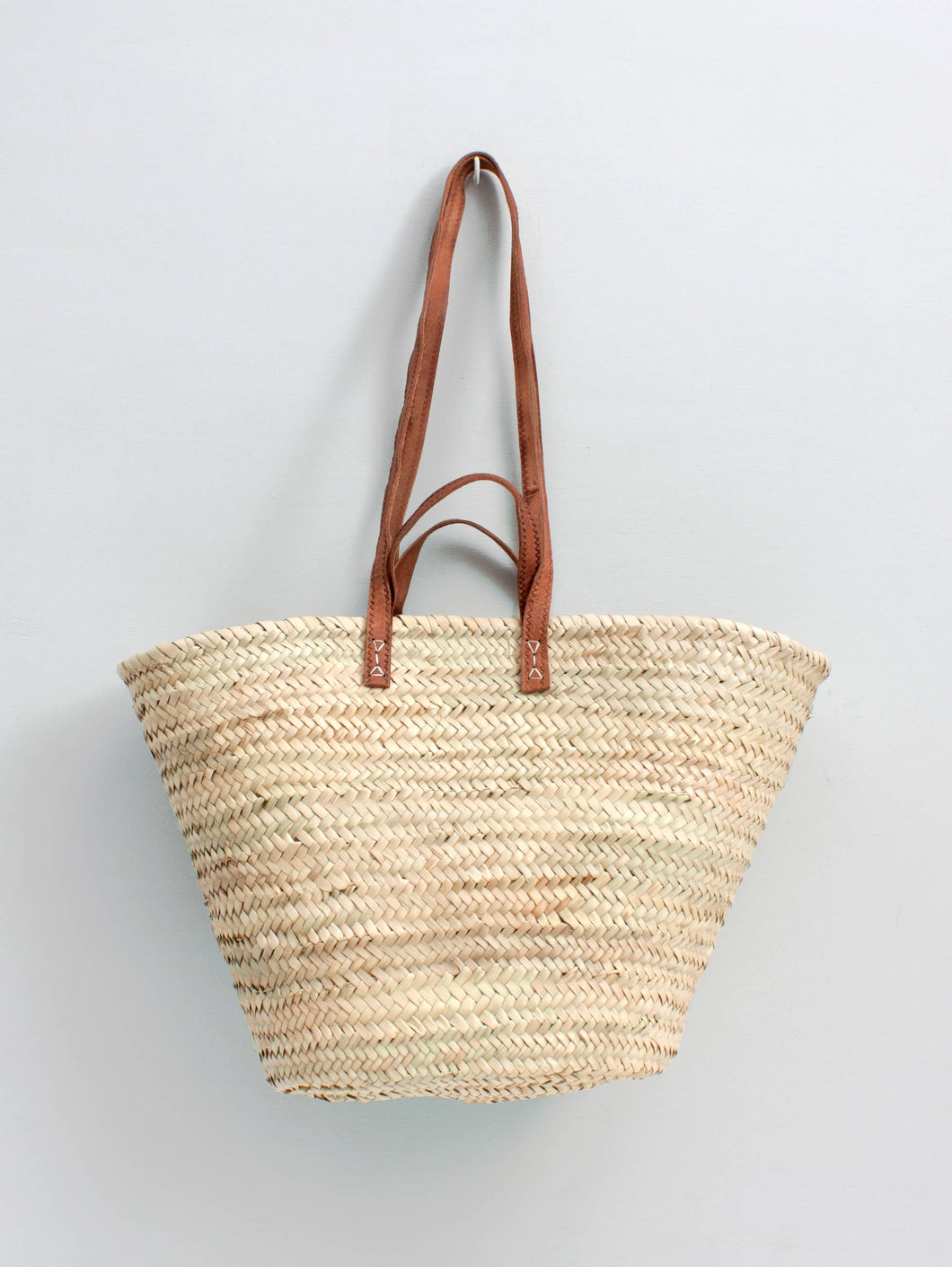 Double-Handled Parisienne Shopper, Natural