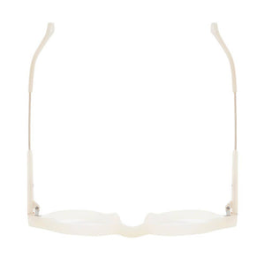 "Dario" Blue Light Readers, Ivory/Gold