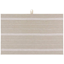 Load image into Gallery viewer, Linen Dish Towel, White Maison Stripe
