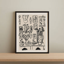 Load image into Gallery viewer, "Wall of Oddities" Giclée Print 8" x 10"
