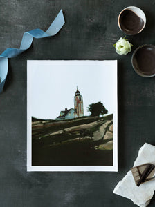 Bakers Island Lighthouse, 8" x 10" Print on Canvas