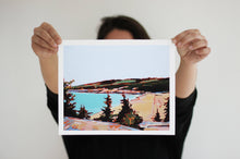 Load image into Gallery viewer, Sand Beach Great Head, 8&quot; x 10&quot; Print on Canvas
