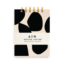 Load image into Gallery viewer, Charcoal Pebble Dotted Jotter

