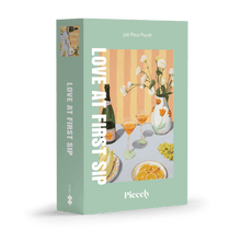 Load image into Gallery viewer, "Love at First Sip" puzzle, 500 pieces
